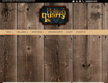 Tablet Screenshot of molitorsquarry.com